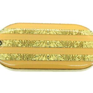 CHANEL key ring Silver Beige Gold Women Authentic secondhand